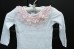 Vinty Chiffon Ruffle Collar - Antique Pink - Small size